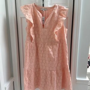 Brand new peach dress-size Large